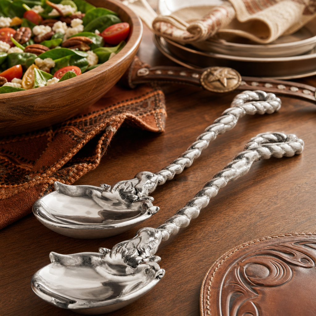 Longhorn Serving Set
