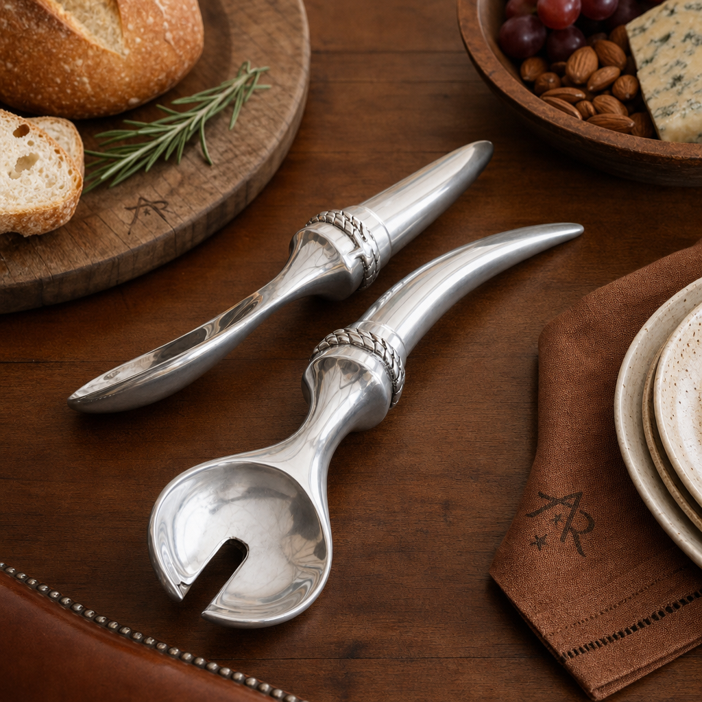 Longhorn Serving Set