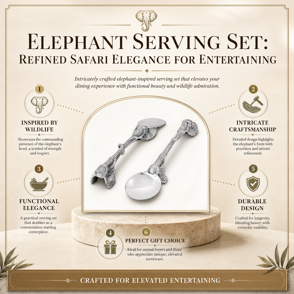 Elephant Serving Set