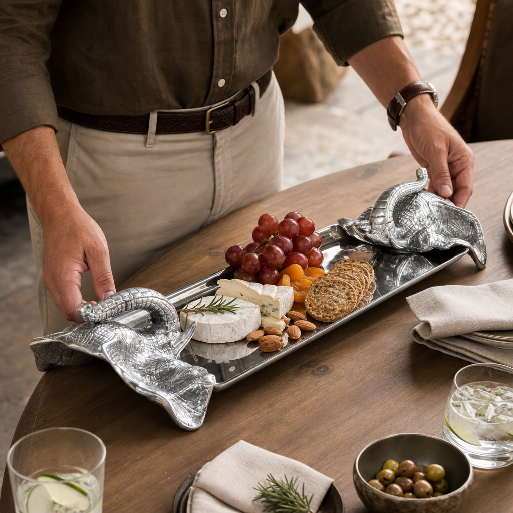 Elephant Oblong Tray