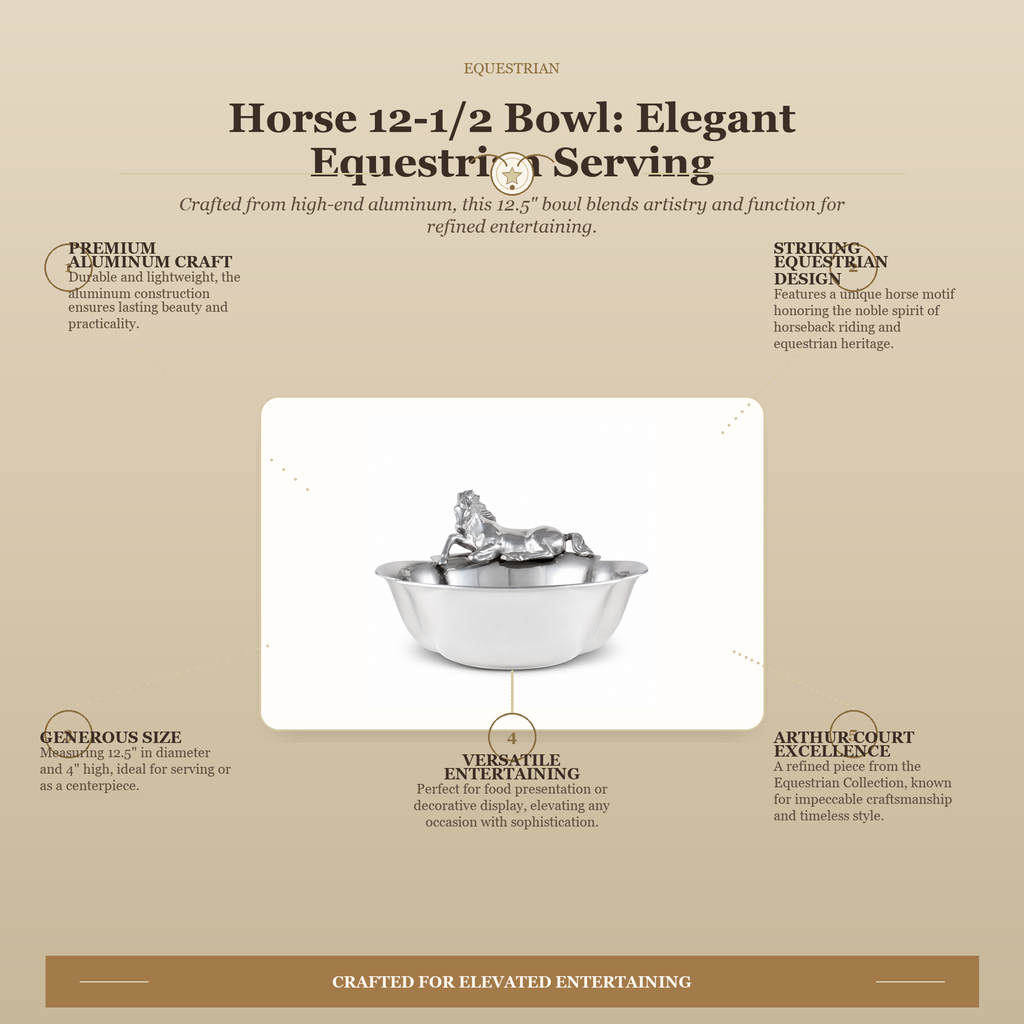 Horse 12-1/2 Bowl