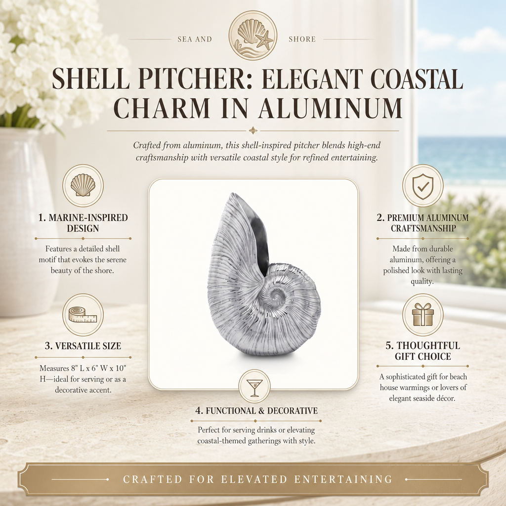 Shell Pitcher