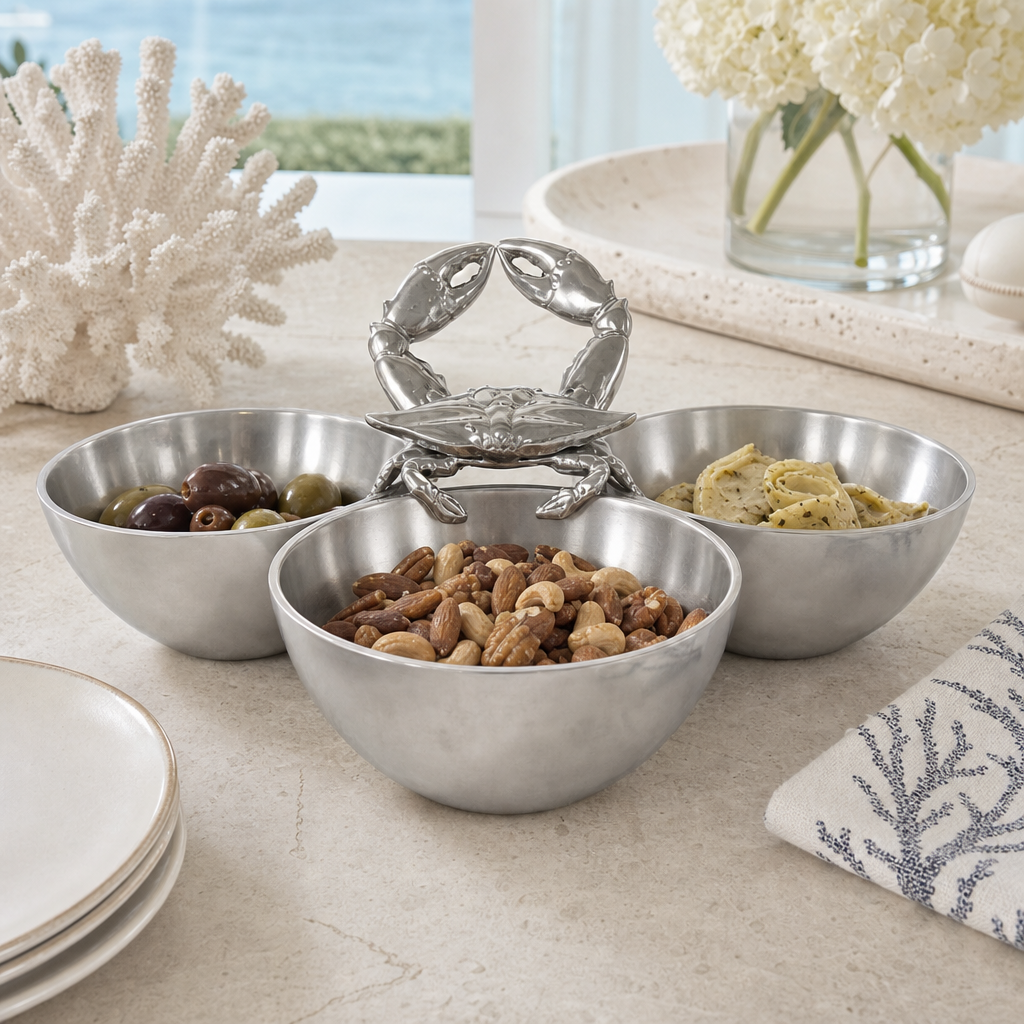 Crab 3-Bowl Bowl