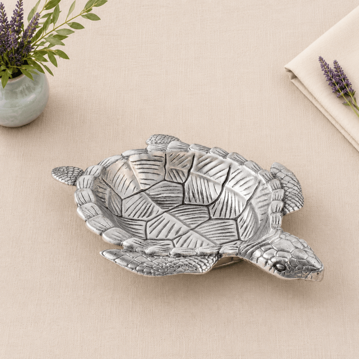 Sea Turtle Oval Bowl