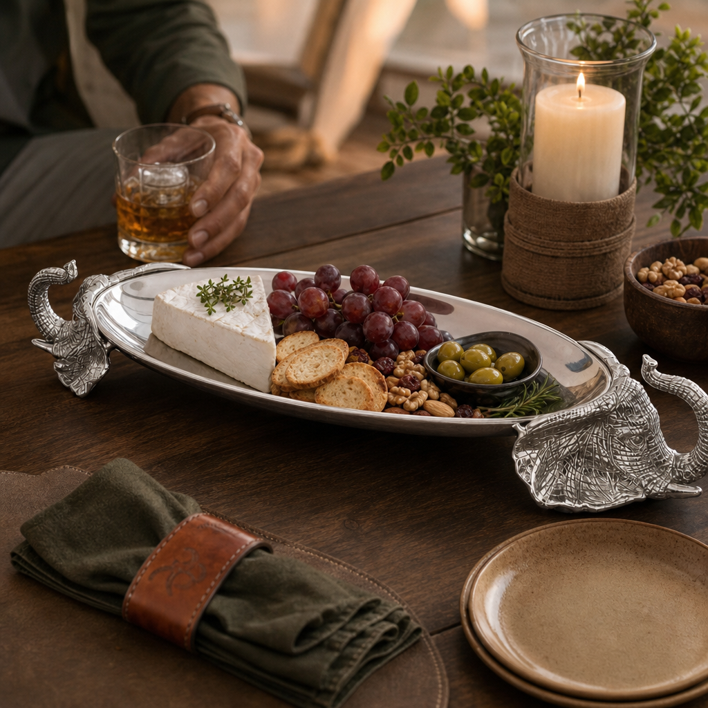 Elephant Centerpiece Tray