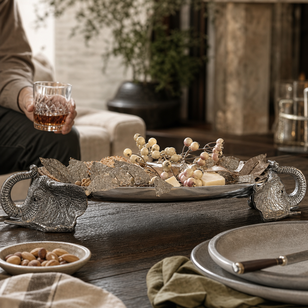 Elephant Centerpiece Tray