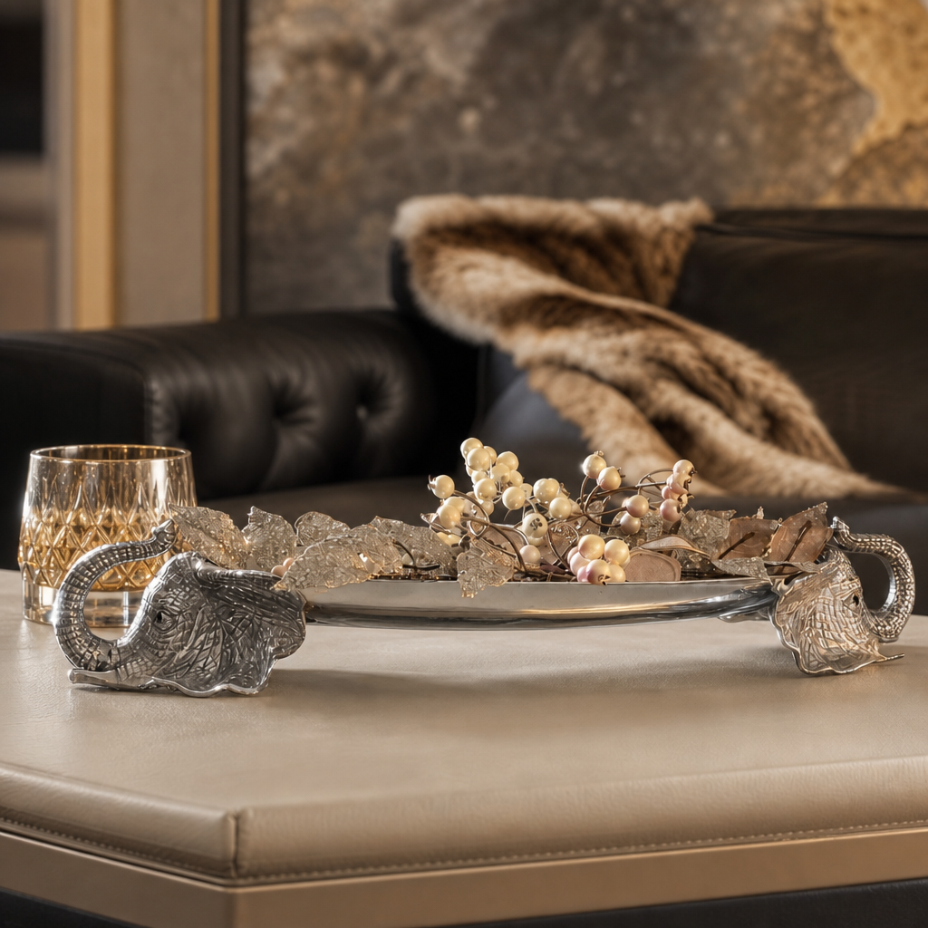 Elephant Centerpiece Tray