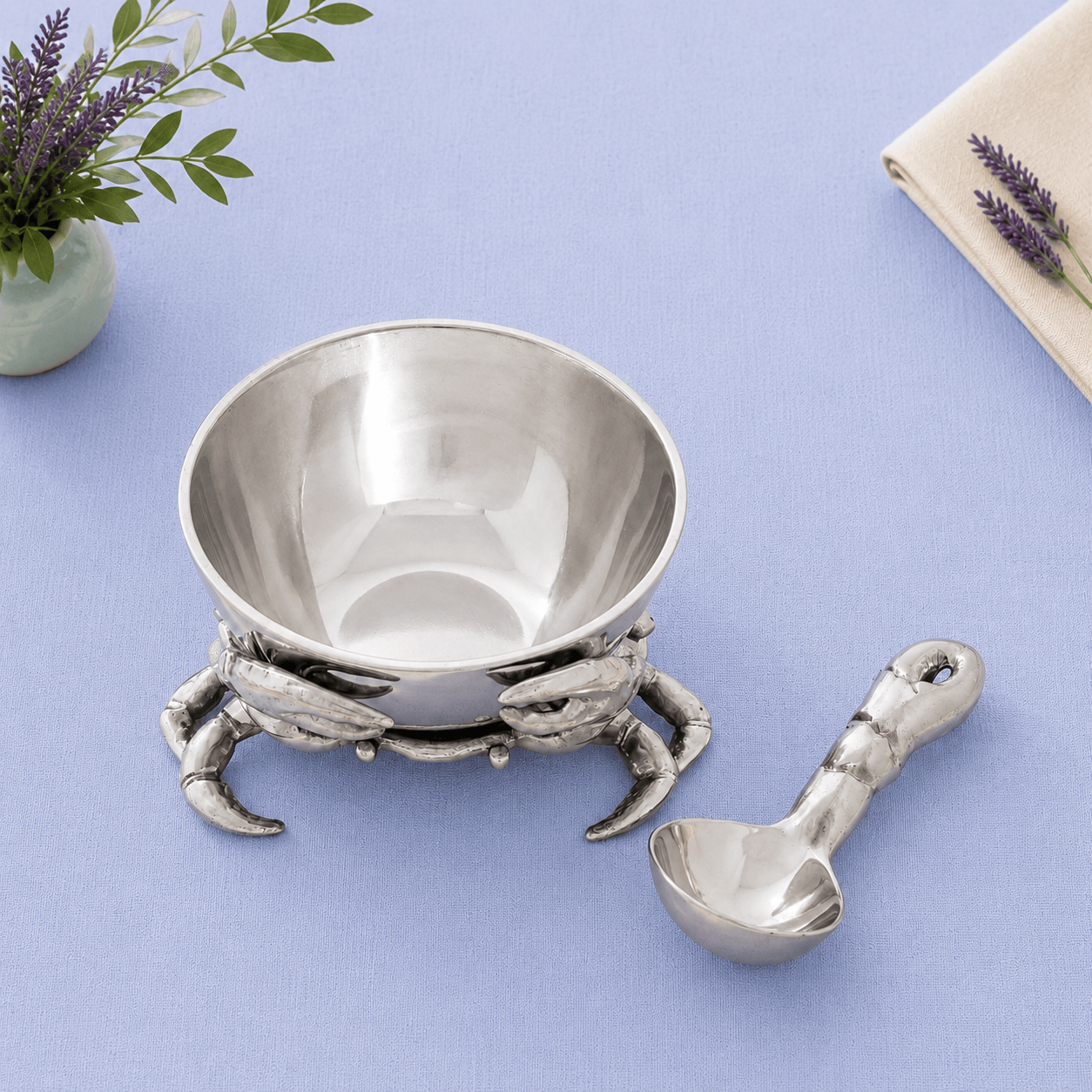Crab 3-Piece Condiment Set