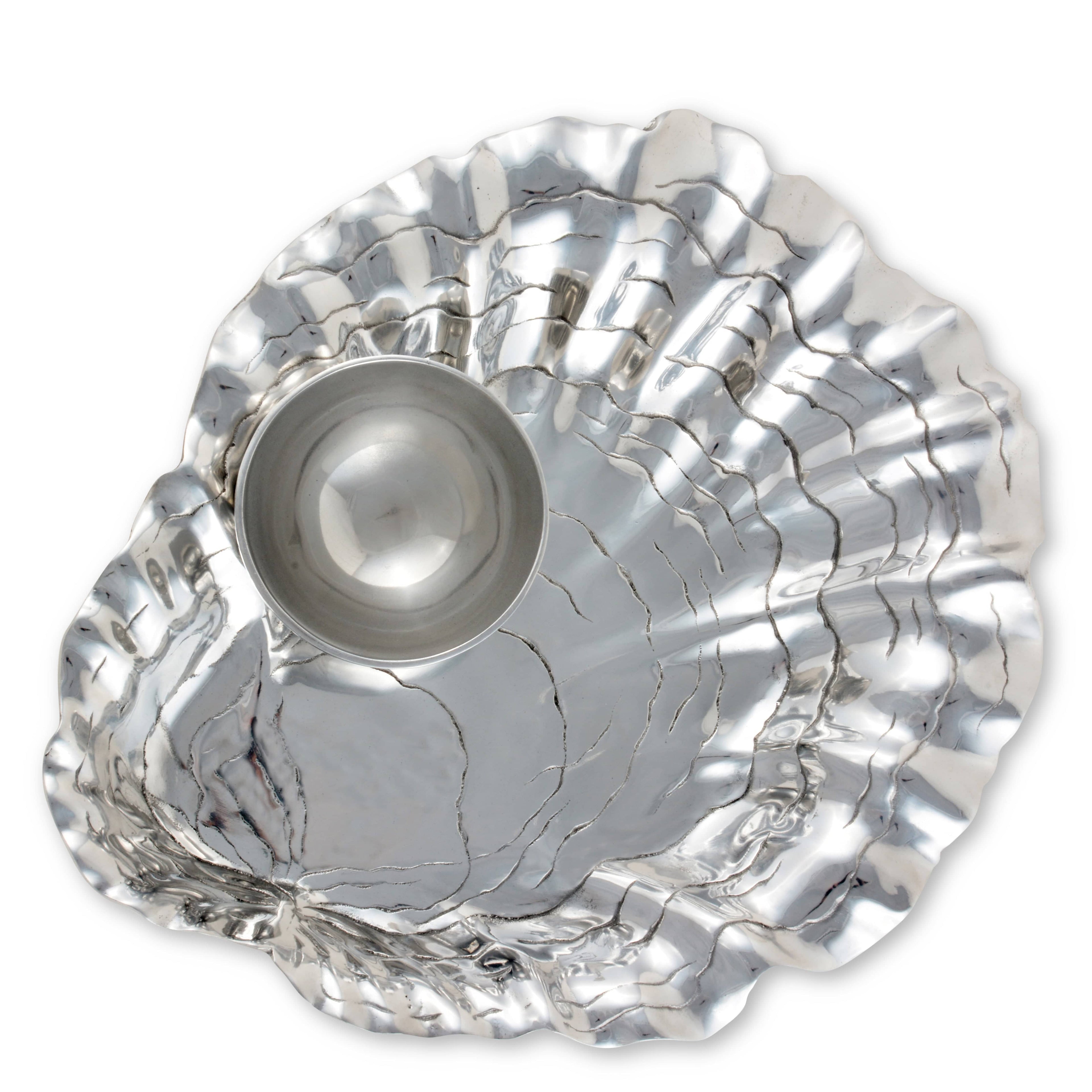 Oyster W/Pearl Chip & Dip