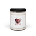 Love Is My Rebellion Candle | Soft Grunge Heart, Distressed Valentine Soy Candle