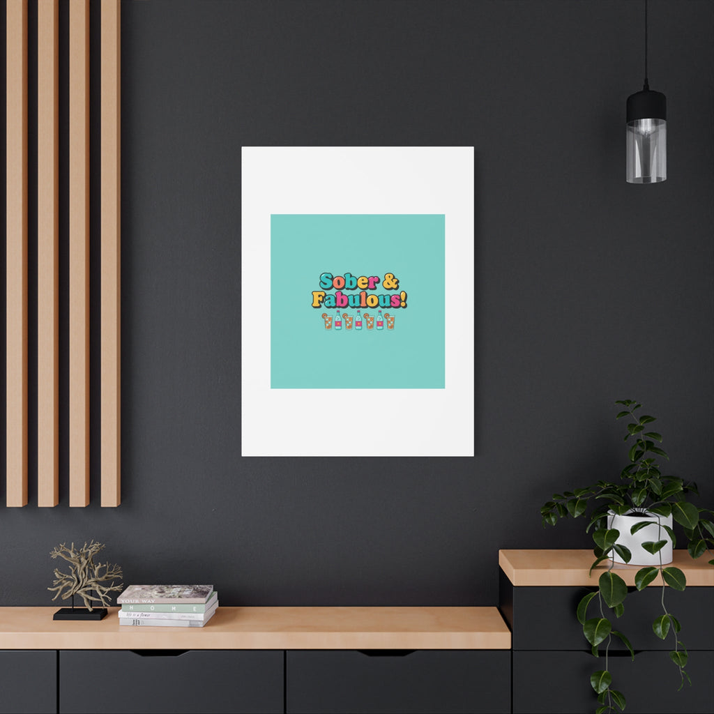 Sober & Fabulous! Canvas | Dry January, Mocktail Trend