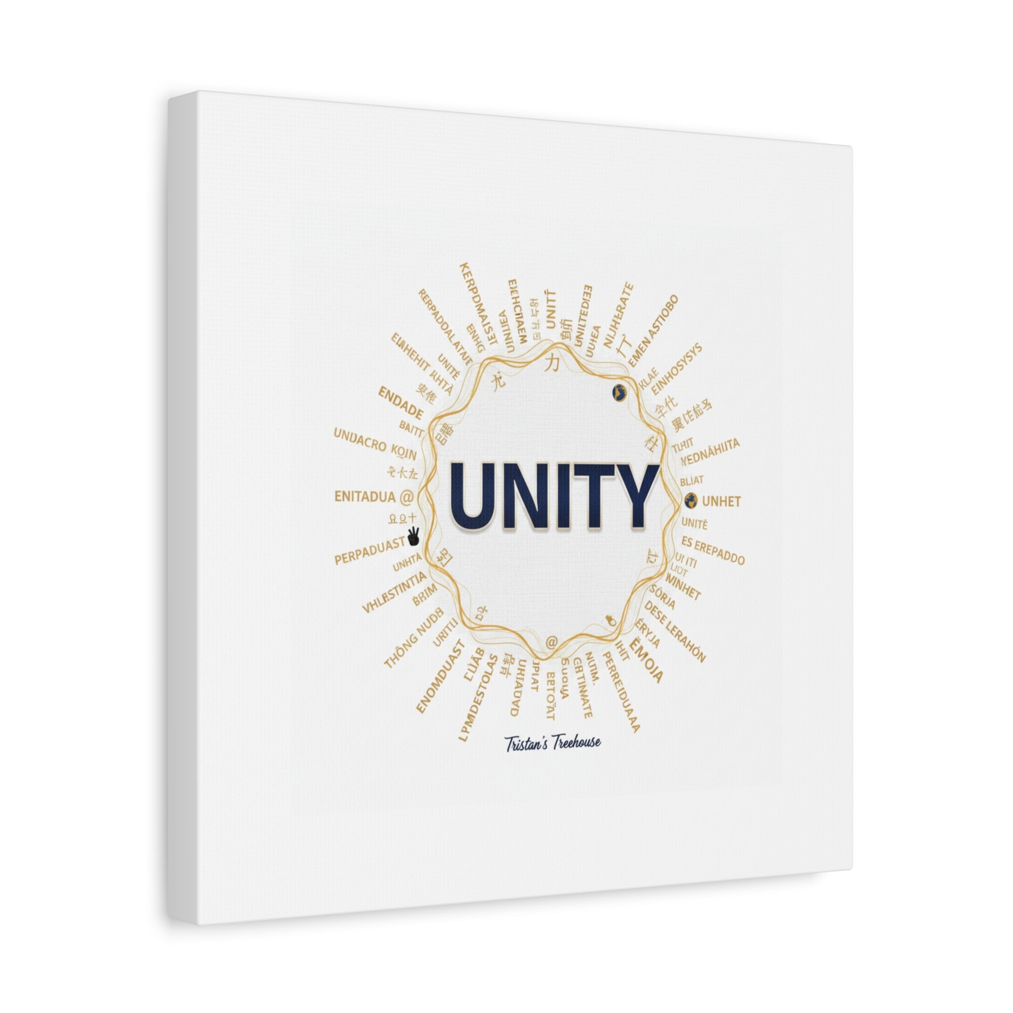 UNITY Canvas, Matte Stretched 1.25" | Dry January sober curious decor