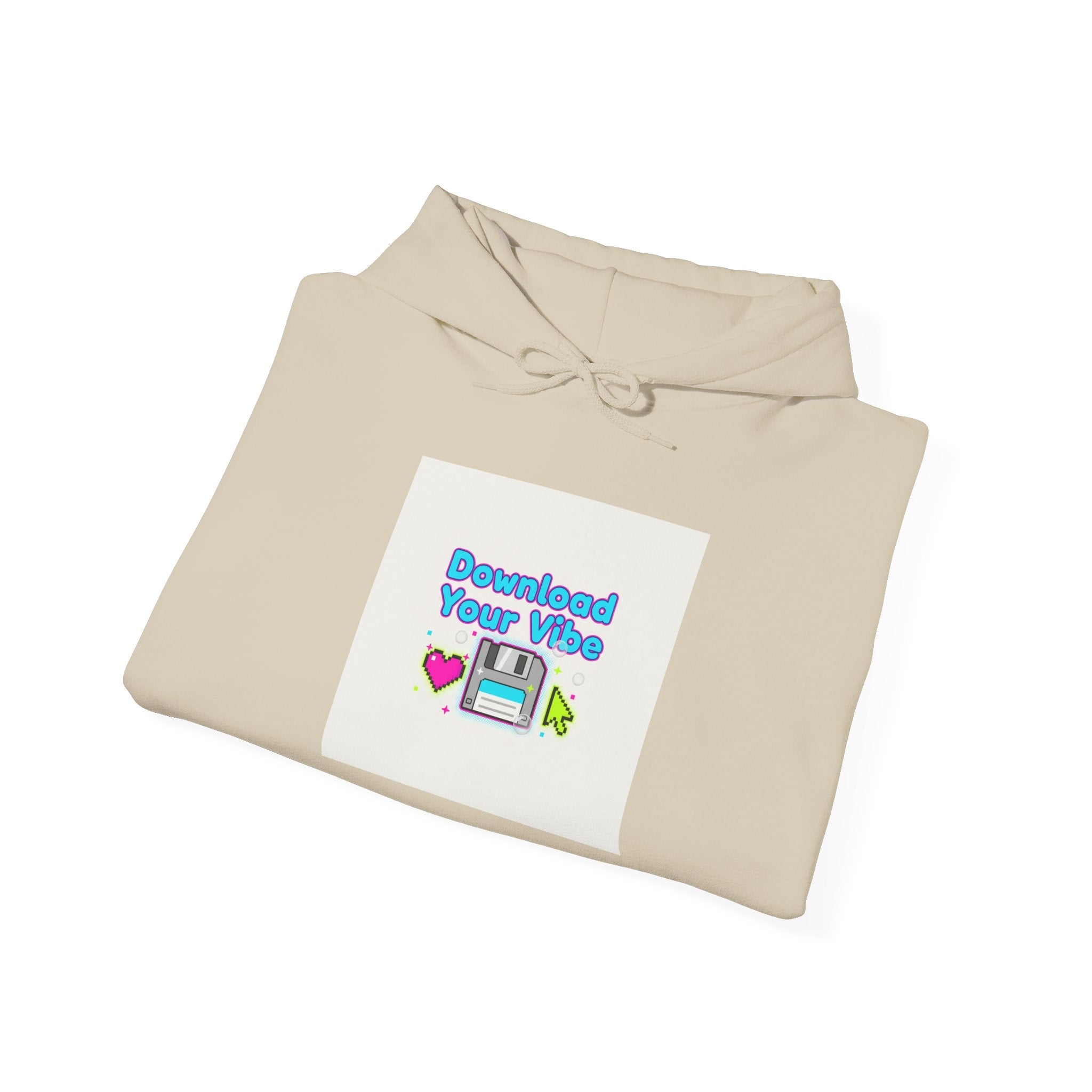 Download Your Vibe Hoodie | Y2K retro tech, pixel UI nostalgia