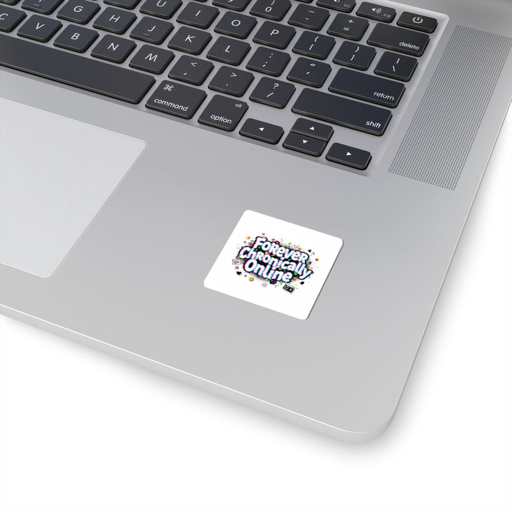 Forever Chronically Online Sticker | internet slang, brainrot meme