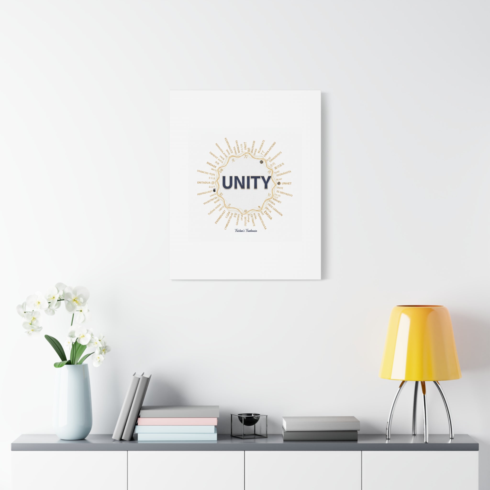 UNITY Canvas, Matte Stretched 1.25" | Dry January sober curious decor