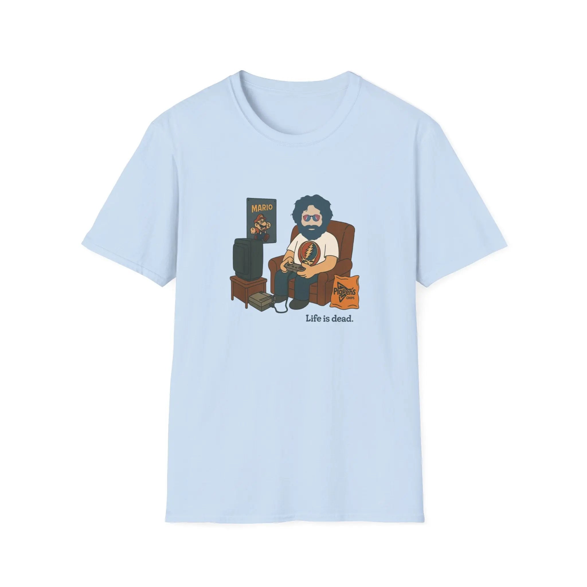 Jerry's Gaming - Life is dead.® Grateful Dead T-Shirt
