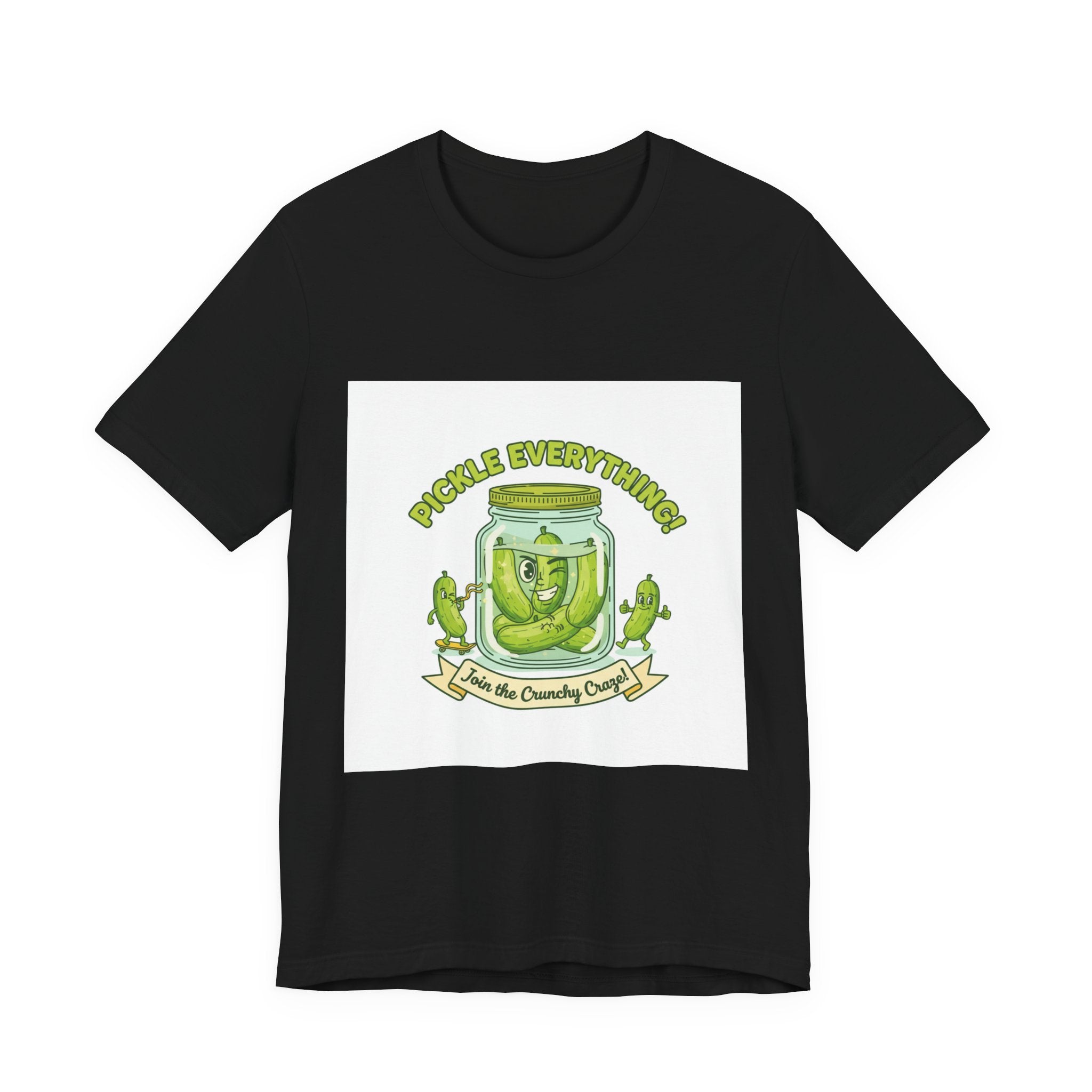 Pickle Everything Jar T-Shirt | pickle shirt, brine design