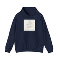 Minimal Hand-Drawn Doodle Circle Hoodie | Sketch Art, Line Drawing