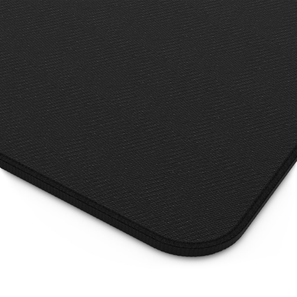 Snack Obsessed Pug Desk Mat — Cute Food Lover Mouse Pad