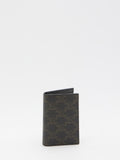 CELINE Mini Vertical Canvas Card Holder