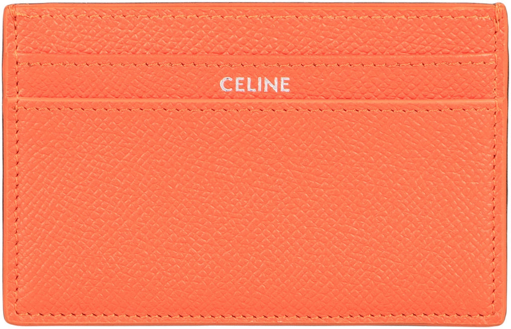 CELINE Medium Leather Card Holder