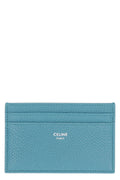 CELINE Pebbled Leather Card Holder with Five Slots -x7 cm