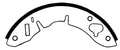 Porterfield Brake Shoes for 1968 MG MIDGET w/Front Discs