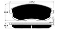 Porterfield Brake Pads for 2016 NISSAN SENTRA R/Drum