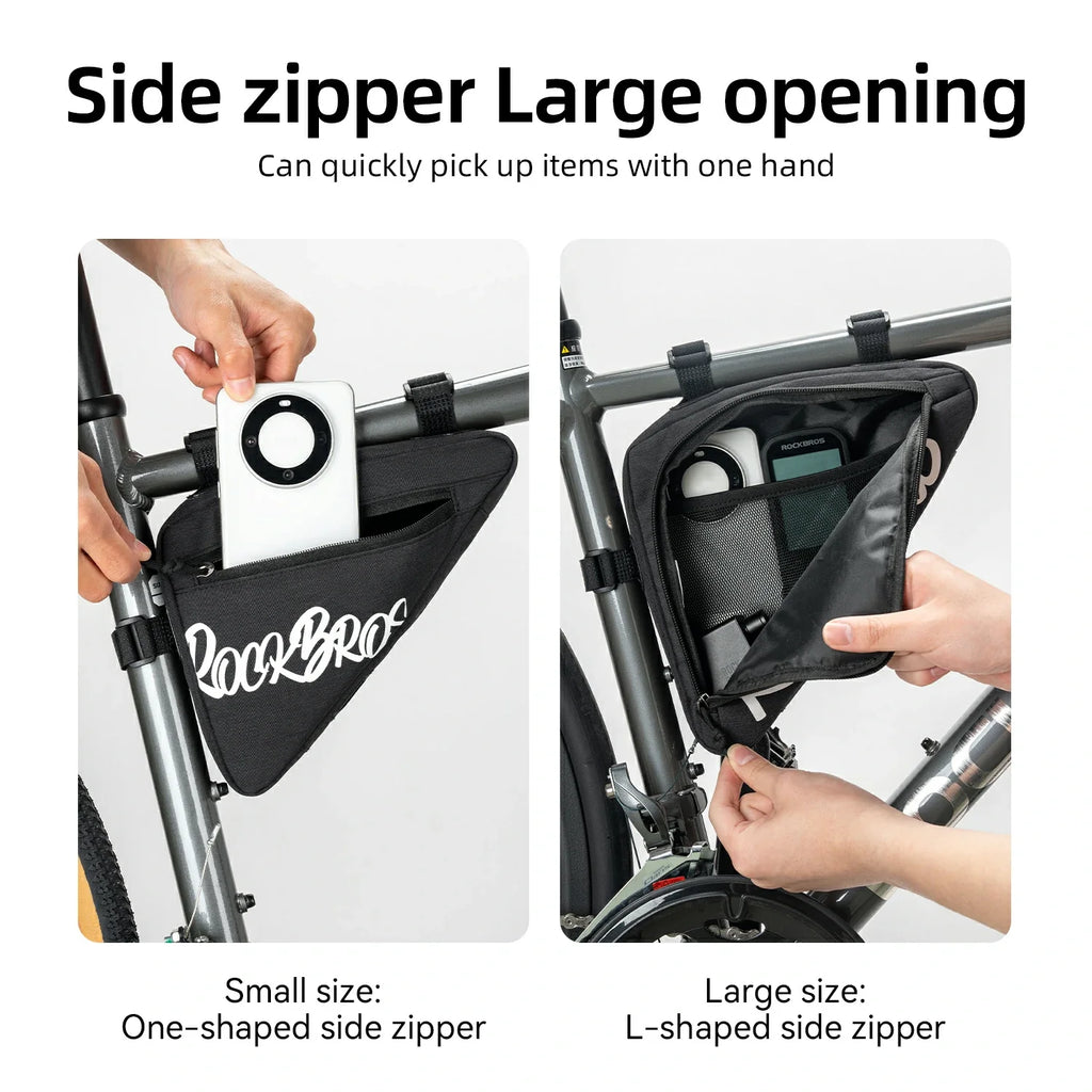 ROCKBROS FlashRide Sketch  Bike Triangle Bag