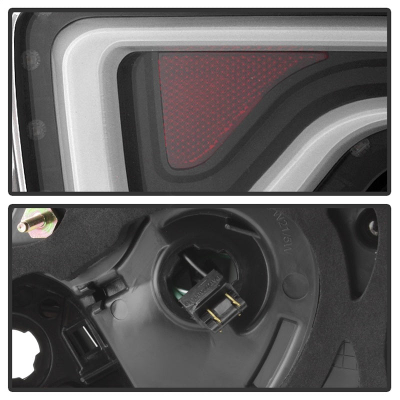 SPYDER xTune 14-18 Chevy Impala (Excl 14-16 Limited) LED Tail Lights - Black (ALT-JH-CIM14-LBLED-BK) 9042140