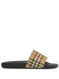 Burberry Check Pool Slides
