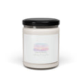 Gentle Intention Scented Soy Candle | Mindful Wellness, Pastel Gradient