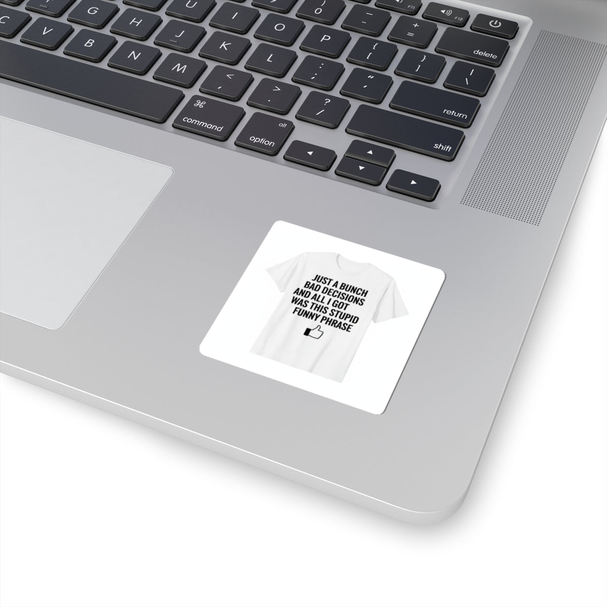 Self-Deprecating Quote Sticker | Sarcastic Introvert, Anxiety Humor
