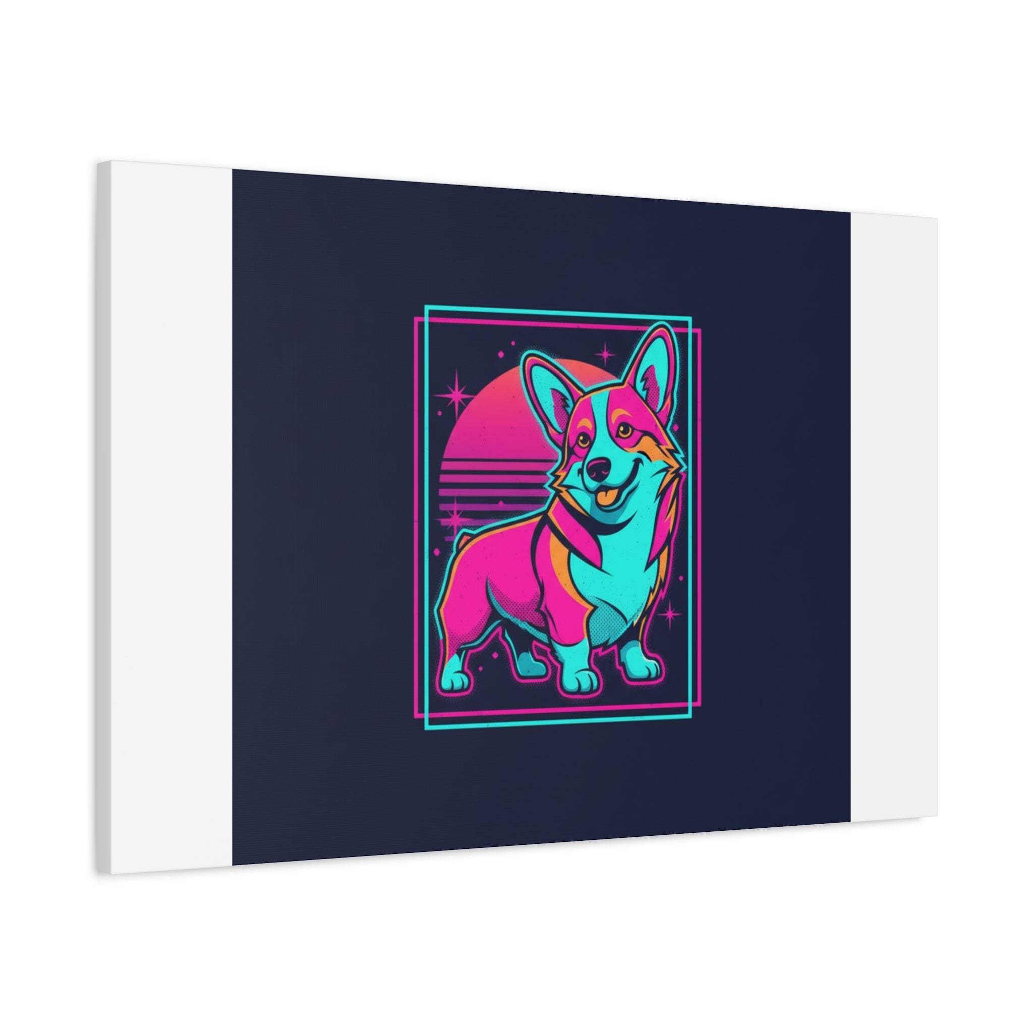 Platonic Love Corgi Canvas | Friendship Valentine, Galentine’s Wall Art