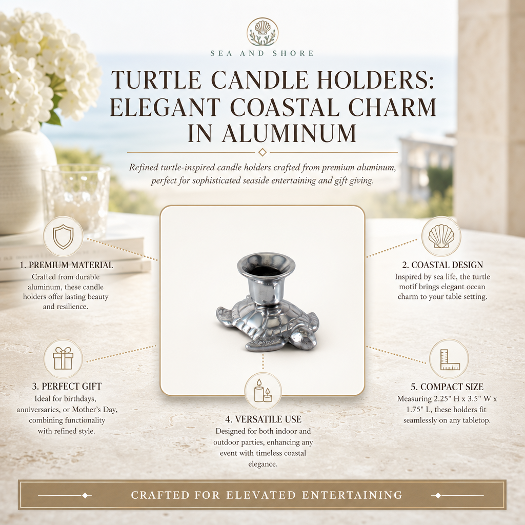 Turtle candle holders
