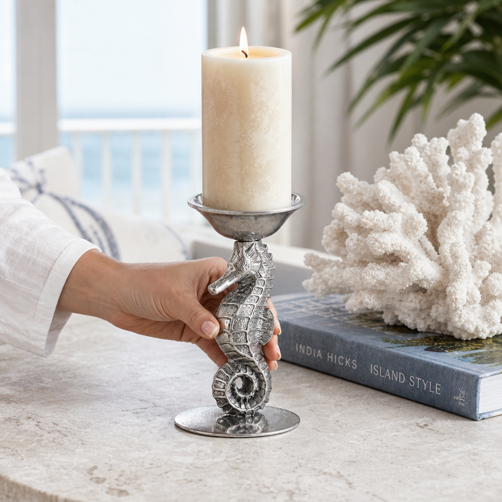 Sea Horse Candle Holder