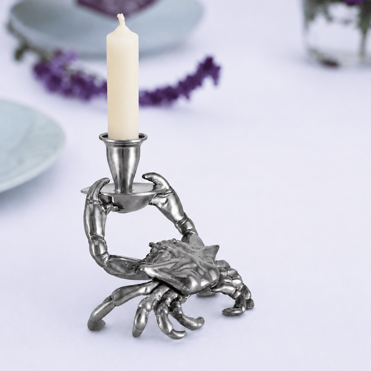 Crab Taper Candle Holders