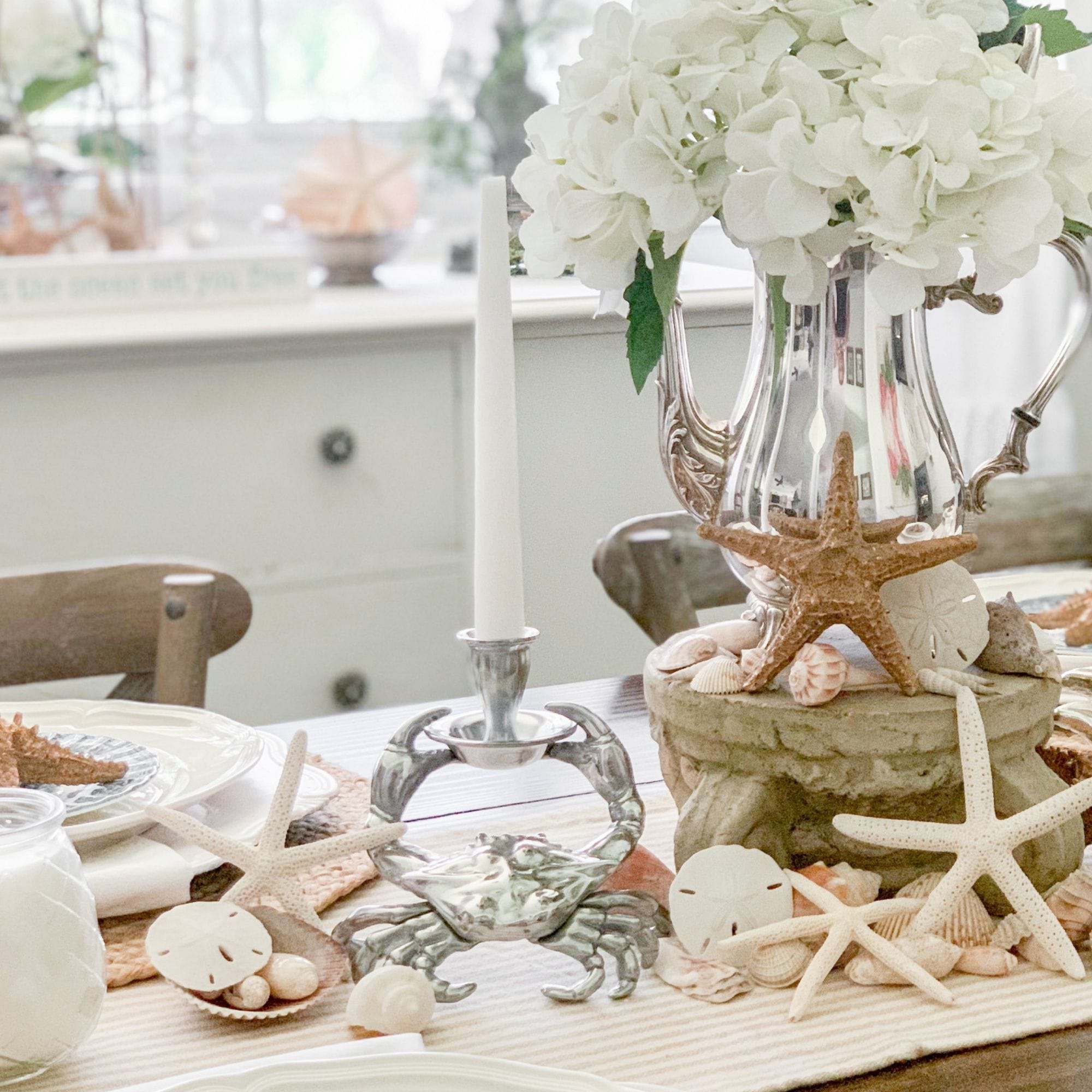 Crab Taper Candle Holders