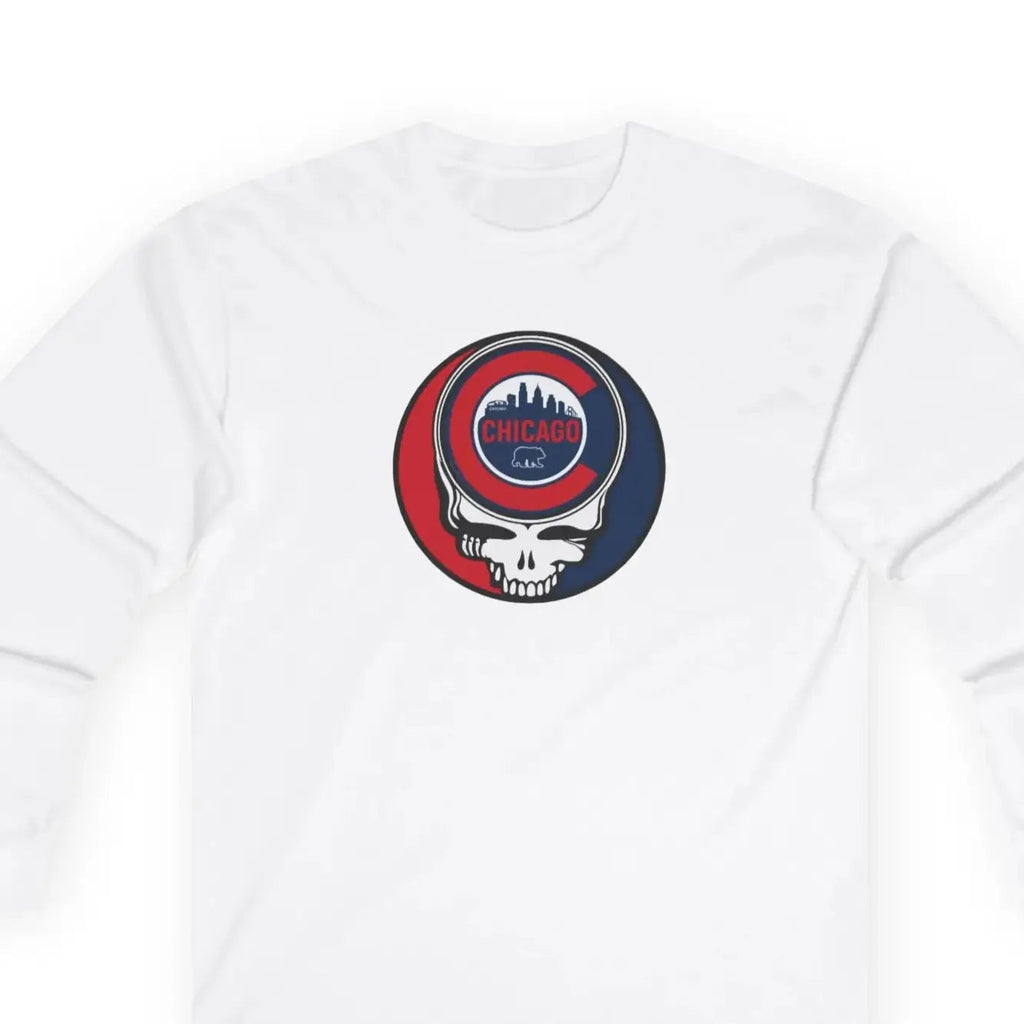 Chicago Cubs Original Stealie Long Sleeve T-Shirt