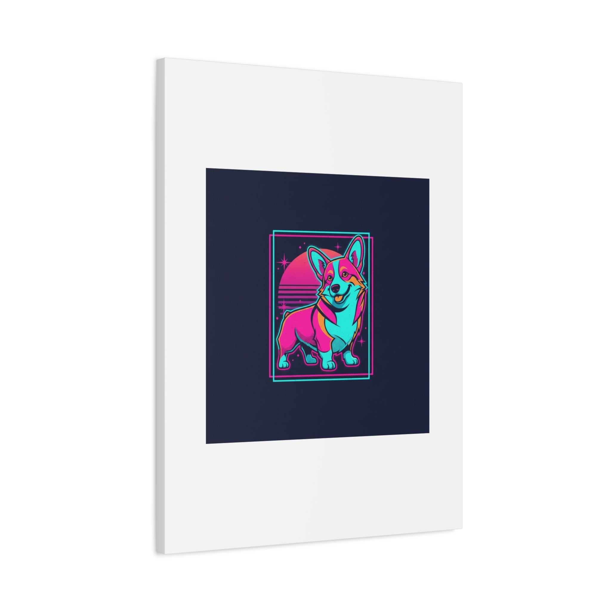 Platonic Love Corgi Canvas | Friendship Valentine, Galentine’s Wall Art
