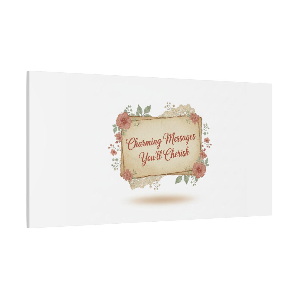 Love Letter Collage Canvas, Vintage Letter Art, Wax Seal Romance Print