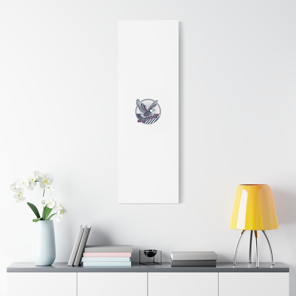 250th Anniversary Eagle Emblem Canvas | Semiquincentennial Americana