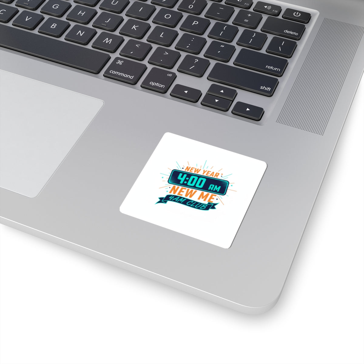 4:00 AM New Year New Me Sticker | Holiday Party, Festive Humor