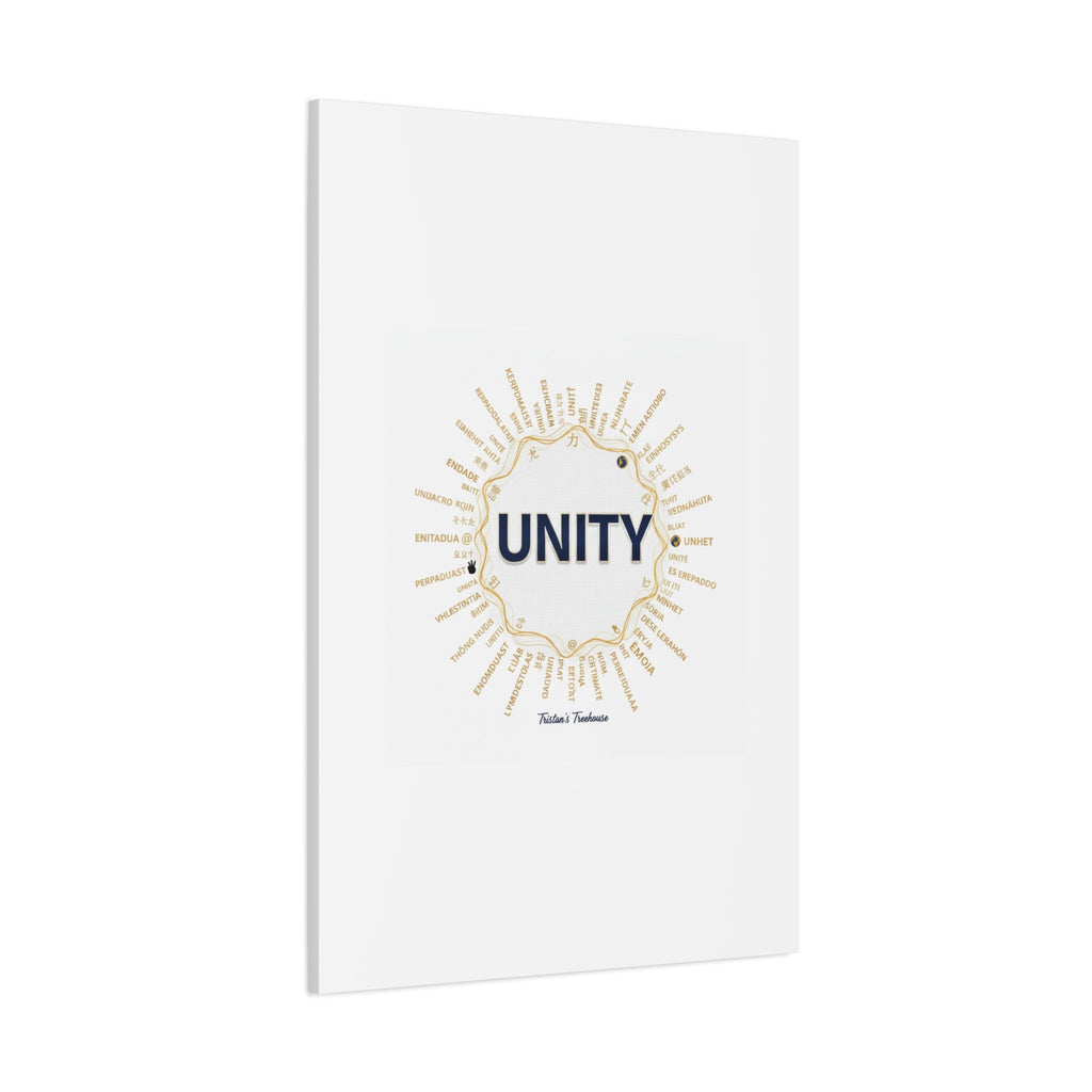 UNITY Canvas, Matte Stretched 1.25" | Dry January sober curious decor