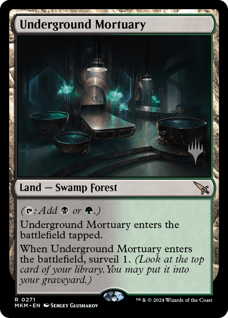 Underground Mortuary (PPMKM-271) - Murders at Karlov Manor Promos