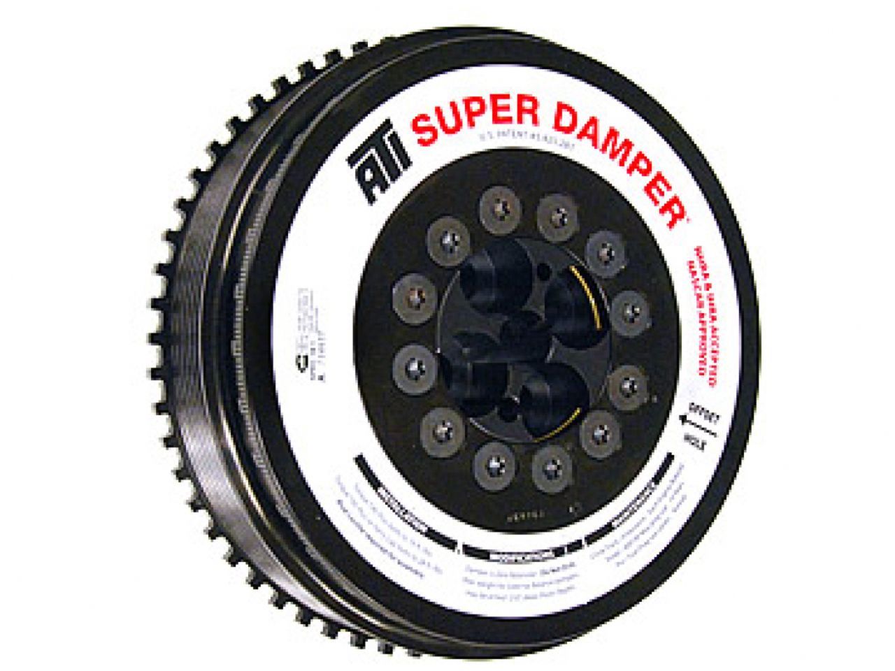 ATI Performance Products Damper - 7 - St - Duramax Diesel - 01 - 05 - 3 Ring Hw - 6 Groove Serp