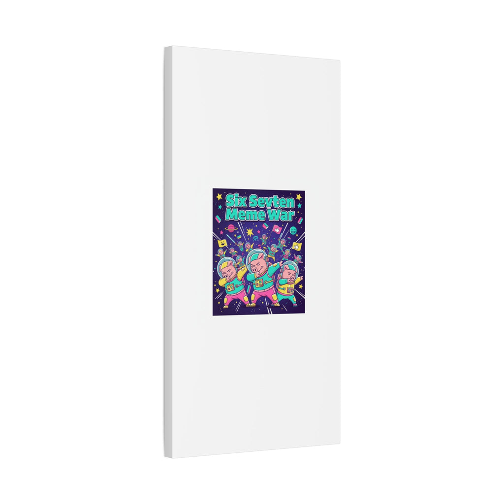 Six Sevven Meme War™ Canvas Tote | Nissspelled Edition