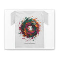 Painterly Abstract Floral Swirl Canvas | Matte Stretched Canvas