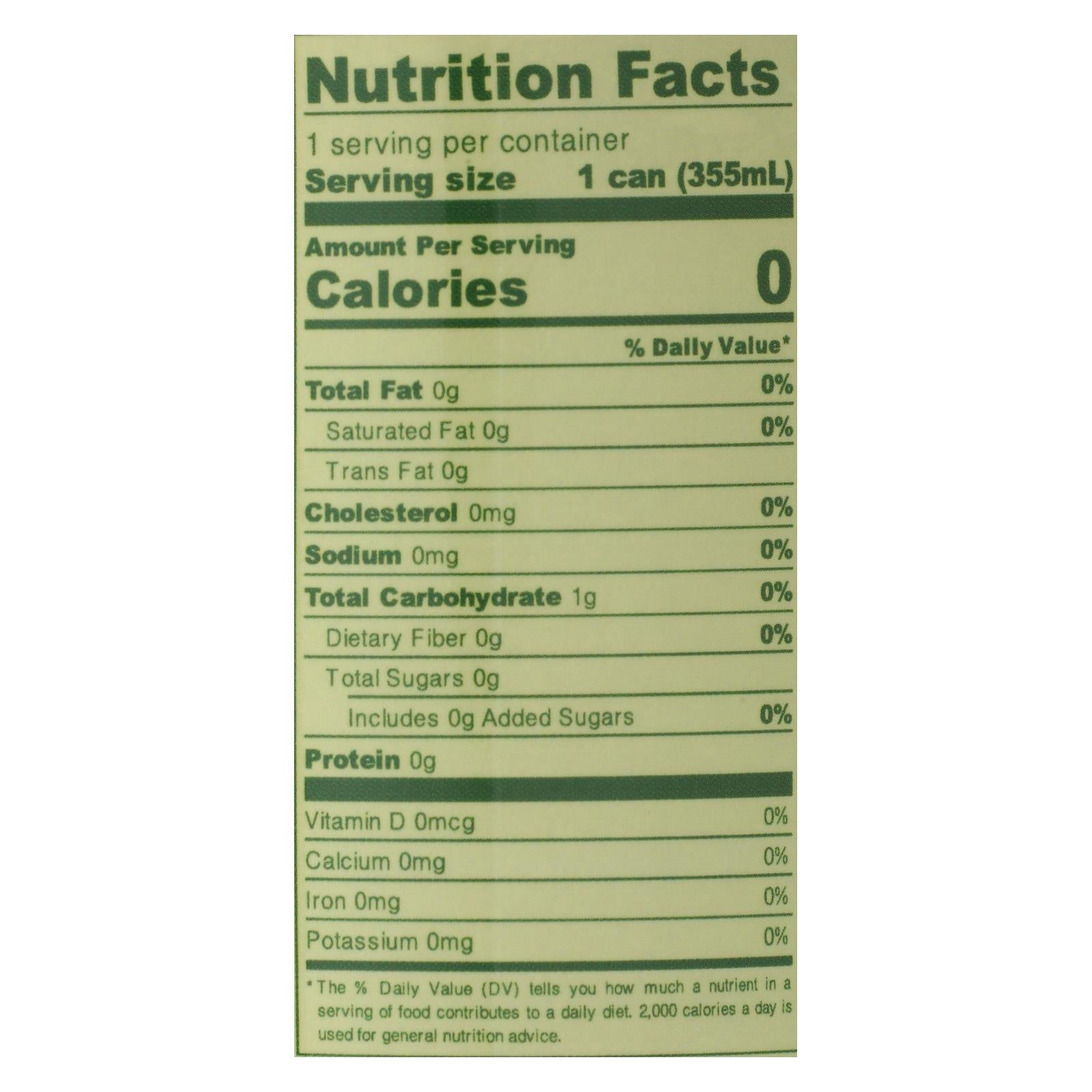 Sanzo Sparkling Calamansi Water, 12 Fl Oz (Pack of 12)