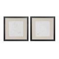 Framed Horse Wall Plaque (Set of 2)